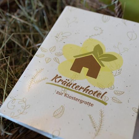Kraeuterhotel Garni Zur Klostergrotte Nohra  Exteriör bild
